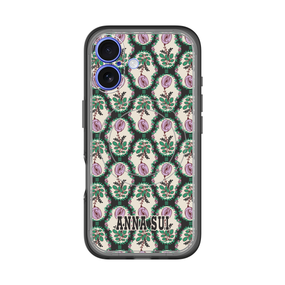 スリムプロテクションプレミアムケース with MagSafe［ ANNA SUI - ROSE CAMEO ］