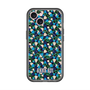 スリムプロテクションプレミアムケース with MagSafe［ ANNA SUI - HEARTS VINE - BLUE ］