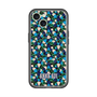 スリムプロテクションプレミアムケース with MagSafe［ ANNA SUI - HEARTS VINE - BLUE ］