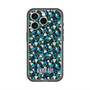 スリムプロテクションプレミアムケース with MagSafe［ ANNA SUI - HEARTS VINE - BLUE ］