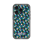 スリムプロテクションプレミアムケース with MagSafe［ ANNA SUI - HEARTS VINE - BLUE ］