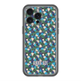 スリムプロテクションプレミアムケース with MagSafe［ ANNA SUI - HEARTS VINE - BLUE ］