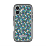 スリムプロテクションプレミアムケース with MagSafe［ ANNA SUI - HEARTS VINE - BLUE ］