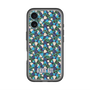スリムプロテクションプレミアムケース with MagSafe［ ANNA SUI - HEARTS VINE - BLUE ］