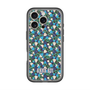 スリムプロテクションプレミアムケース with MagSafe［ ANNA SUI - HEARTS VINE - BLUE ］