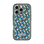 スリムプロテクションプレミアムケース with MagSafe［ ANNA SUI - HEARTS VINE - BLUE ］