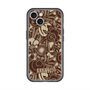 スリムプロテクションプレミアムケース with MagSafe［ ANNA SUI - STITCHED FLORAL ］