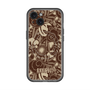 スリムプロテクションプレミアムケース with MagSafe［ ANNA SUI - STITCHED FLORAL ］