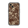 スリムプロテクションプレミアムケース with MagSafe［ ANNA SUI - STITCHED FLORAL ］