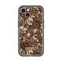 スリムプロテクションプレミアムケース with MagSafe［ ANNA SUI - STITCHED FLORAL ］