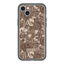 スリムプロテクションプレミアムケース with MagSafe［ ANNA SUI - STITCHED FLORAL ］