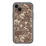 スリムプロテクションプレミアムケース with MagSafe［ ANNA SUI - STITCHED FLORAL ］