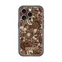スリムプロテクションプレミアムケース with MagSafe［ ANNA SUI - STITCHED FLORAL ］