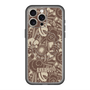 スリムプロテクションプレミアムケース with MagSafe［ ANNA SUI - STITCHED FLORAL ］