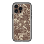 スリムプロテクションプレミアムケース with MagSafe［ ANNA SUI - STITCHED FLORAL ］