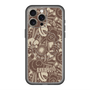 スリムプロテクションプレミアムケース with MagSafe［ ANNA SUI - STITCHED FLORAL ］