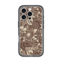 スリムプロテクションプレミアムケース with MagSafe［ ANNA SUI - STITCHED FLORAL ］