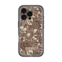 スリムプロテクションプレミアムケース with MagSafe［ ANNA SUI - STITCHED FLORAL ］