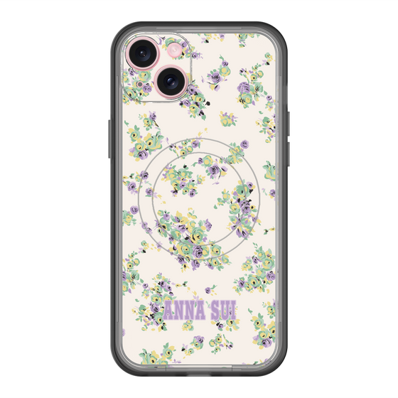 スリムプロテクションプレミアムケース with MagSafe［ ANNA SUI - ROSEBUDS ］