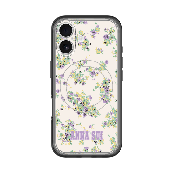 スリムプロテクションプレミアムケース with MagSafe［ ANNA SUI - ROSEBUDS ］