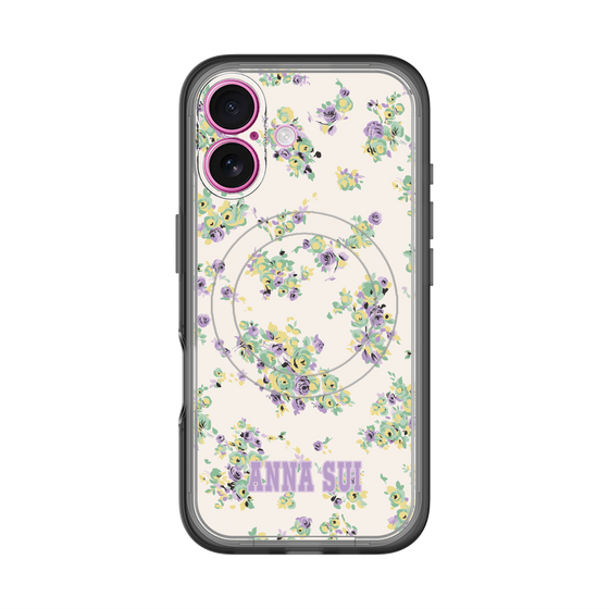 スリムプロテクションプレミアムケース with MagSafe［ ANNA SUI - ROSEBUDS ］