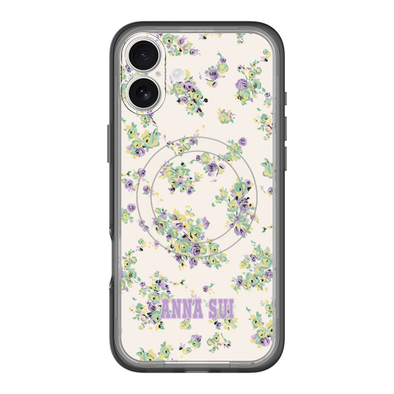 スリムプロテクションプレミアムケース with MagSafe［ ANNA SUI - ROSEBUDS ］