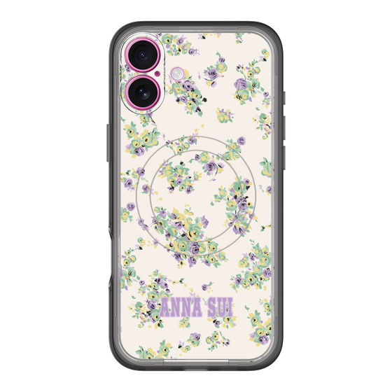 スリムプロテクションプレミアムケース with MagSafe［ ANNA SUI - ROSEBUDS ］