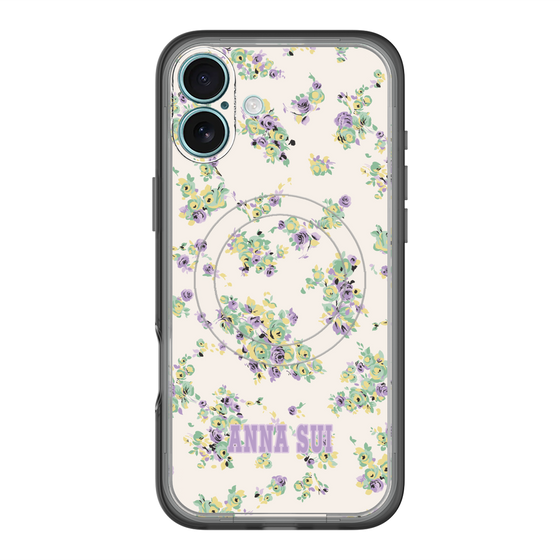 スリムプロテクションプレミアムケース with MagSafe［ ANNA SUI - ROSEBUDS ］