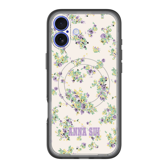 スリムプロテクションプレミアムケース with MagSafe［ ANNA SUI - ROSEBUDS ］