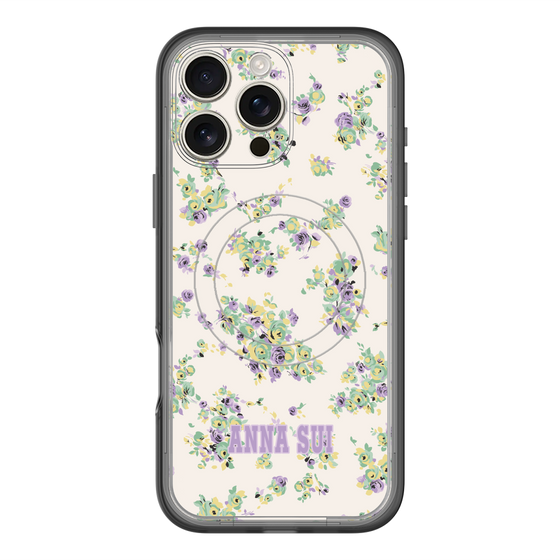 スリムプロテクションプレミアムケース with MagSafe［ ANNA SUI - ROSEBUDS ］