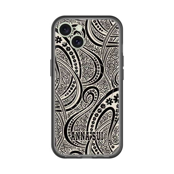 スリムプロテクションプレミアムケース with MagSafe［ ANNA SUI - PAISLEY ］