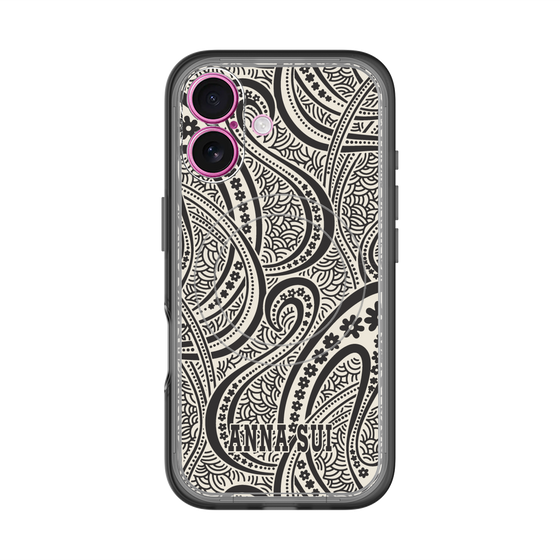スリムプロテクションプレミアムケース with MagSafe［ ANNA SUI - PAISLEY ］