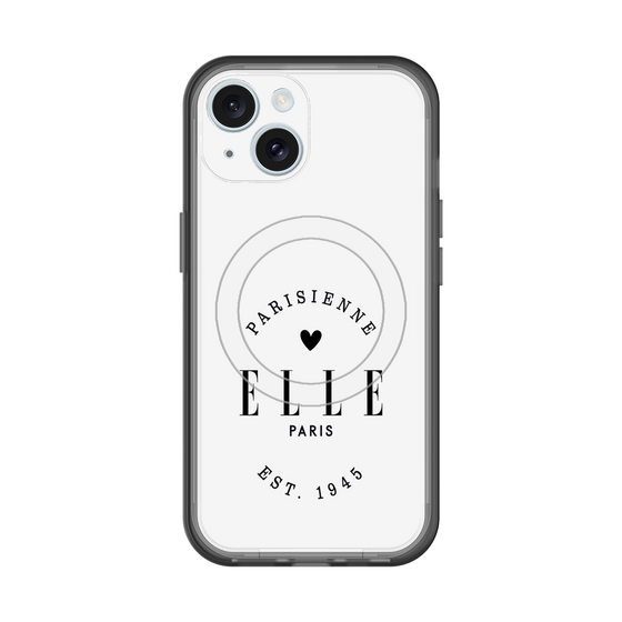スリムプロテクションプレミアムケース with MagSafe［ ELLE - Parisienne ］
