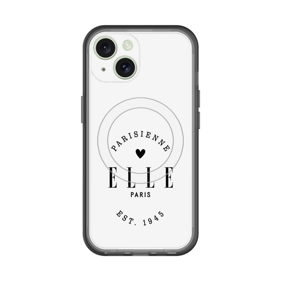 スリムプロテクションプレミアムケース with MagSafe［ ELLE - Parisienne ］