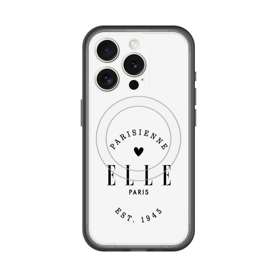 スリムプロテクションプレミアムケース with MagSafe［ ELLE - Parisienne ］