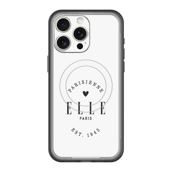 スリムプロテクションプレミアムケース with MagSafe［ ELLE - Parisienne ］
