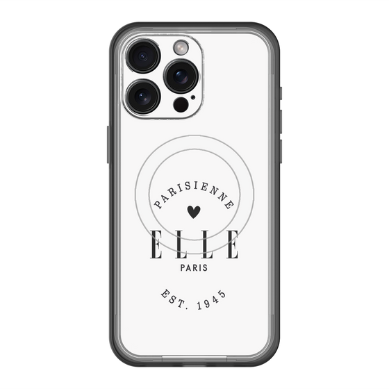 スリムプロテクションプレミアムケース with MagSafe［ ELLE - Parisienne ］