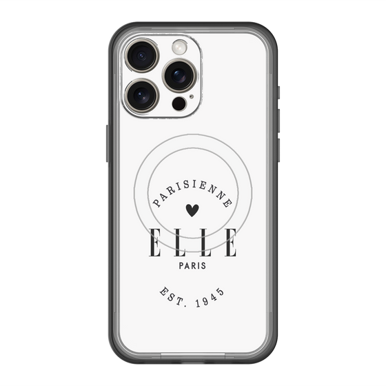 スリムプロテクションプレミアムケース with MagSafe［ ELLE - Parisienne ］