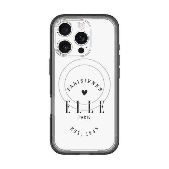 スリムプロテクションプレミアムケース with MagSafe［ ELLE - Parisienne ］