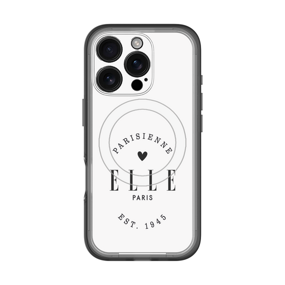 スリムプロテクションプレミアムケース with MagSafe［ ELLE - Parisienne ］