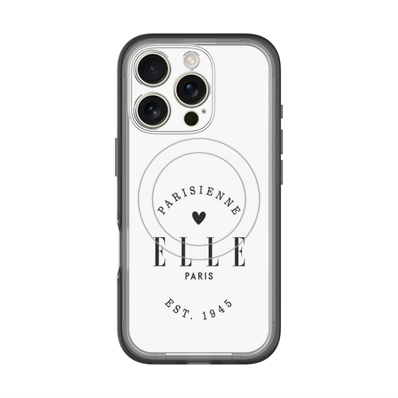スリムプロテクションプレミアムケース with MagSafe［ ELLE - Parisienne ］