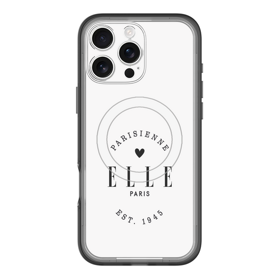 スリムプロテクションプレミアムケース with MagSafe［ ELLE - Parisienne ］