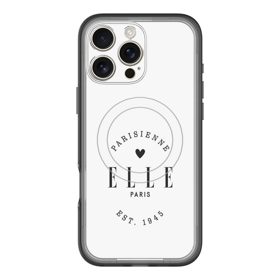 スリムプロテクションプレミアムケース with MagSafe［ ELLE - Parisienne ］