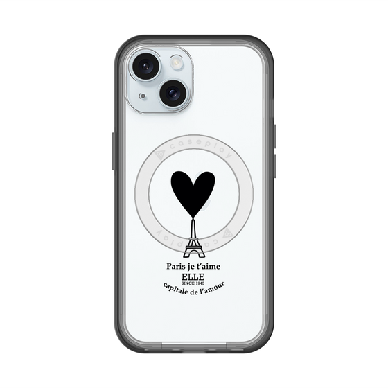 スリムプロテクションプレミアムケース with MagSafe［ ELLE - Paris je t'aime ］