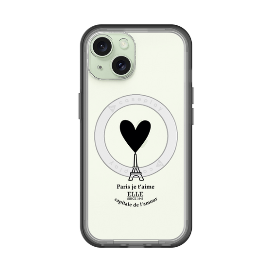 スリムプロテクションプレミアムケース with MagSafe［ ELLE - Paris je t'aime ］