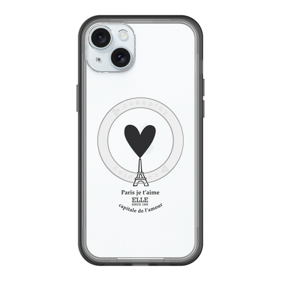 スリムプロテクションプレミアムケース with MagSafe［ ELLE - Paris je t'aime ］