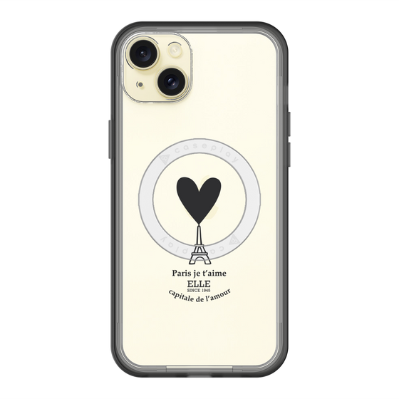 スリムプロテクションプレミアムケース with MagSafe［ ELLE - Paris je t'aime ］