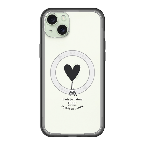 スリムプロテクションプレミアムケース with MagSafe［ ELLE - Paris je t'aime ］
