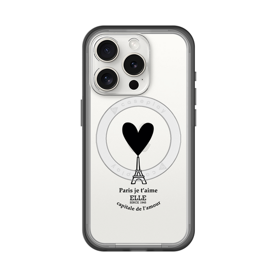 スリムプロテクションプレミアムケース with MagSafe［ ELLE - Paris je t'aime ］