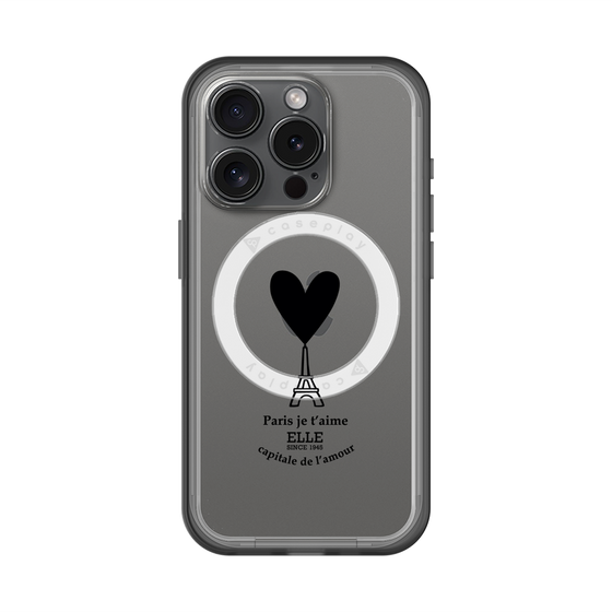 スリムプロテクションプレミアムケース with MagSafe［ ELLE - Paris je t'aime ］
